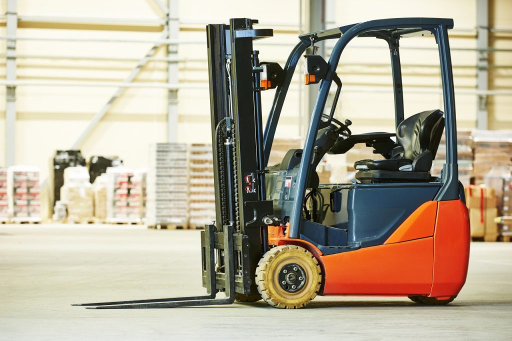 Forklift Loader Stacker.